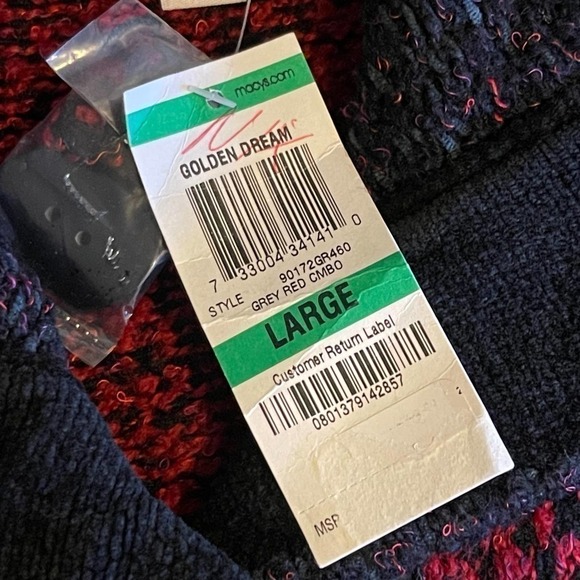 NWT JM Collection Women's Cardigan Sweater Size Large - Picture 4 of 10